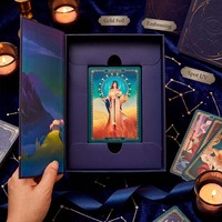 Cartes Oracle Personnalisées Impression sur Mesure Jeu de Tarot de Divination Vente en Gros Holographique Fournisseur Spirituel Usine Chine