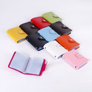 China Factory Manufacturer Simple Custom PU Leather Credit <b>Card</b> <b>Wallet</b> - Product Image 4