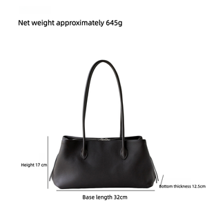Tas Wanita Kulit Suede atau Kulit Sapi TC OEM ODM, Tas Selempang Kulit Asli Wanita, Tas Ketiak, Laris Manis - Product Image 5