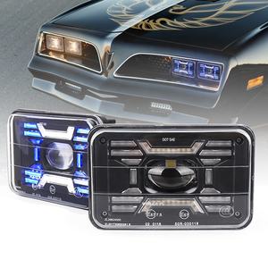 OVOVS H4651 H4652 H4656 H6545 Hellste DRL Hi/<span class=keywords><strong>Lo</strong></span> Beam Scheinwerfer Projektor Rechteckiger LKW Square 4x6 LED Scheinwerfer - Product Image 1