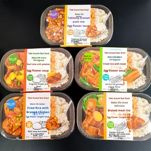 Riso Autoriscaldante Tian Xiaohua, Pollo in Salsa Gialla, Patate, Manzo, Zuppa Migliorata in Confezione, Cibo Istantaneo Conveniente, Porzione Grande - Product Image 6