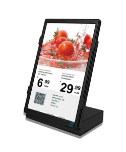 Étiquette de prix électronique de 10,1 pouces, pliable, alimentée par batterie, écran unique <span class=keywords><strong>vertical</strong></span>, <span class=keywords><strong>double</strong></span> écran <span class=keywords><strong>vertical</strong></span> - Product Image 1