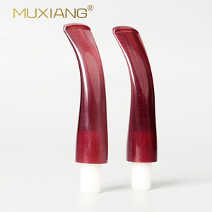 Muxiang Cigarette Mouthpiece 9mm Smoke Channel Curved Tapered Acrylic Filter Reusable Smoking Pipe Accessory - Product Image 2