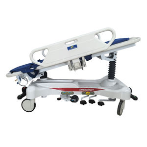 सस्ते मेडिकल ग्रेड अस्पताल रोगी परिवहन ट्रॉली हाइड्रोलिक आपातकालीन मोबाइल गाड़ी - Product Image 3