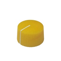 Boutons rotatifs pour équipement audio 1083, trou d'axe 6x18 dents