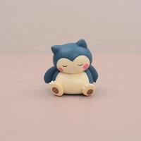 Pour Pokemon Moe Treasure Series Figurines PVC Modèle Jouets de Psyduck Gonbe Snorlax pour Sommeil Décor À La Maison En Gros En Boîte