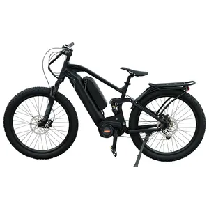 De gros vélo plage de couple-Vélo électrique à double batterie BAFANG M620, 48v 1000w, bicyclette à moteur