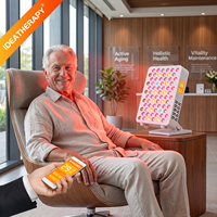ideatherapy Panneau de luminothérapie LED de qualité médicale à 9 longueurs d'onde, Panneau de luminothérapie LED rouge