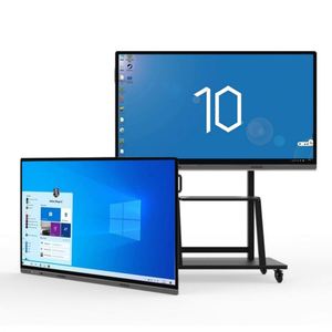 แท็บเล็ตอเนกประสงค์ระบบแอนดรอยด์ขนาด 75 นิ้ว สำหรับการศึกษา กระดานไวท์บอร์ดแบบอินเทอร์แอคทีฟ พร้อมจอ LED ขนาด 65 และ 55 นิ้ว ผู้ผลิต OEM - Product Image 1