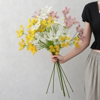MW58726 branche de fleur en dentelle artificielle fleurs en plastique pour bricolage vase décor maison bureau fête pièce maîtresse
