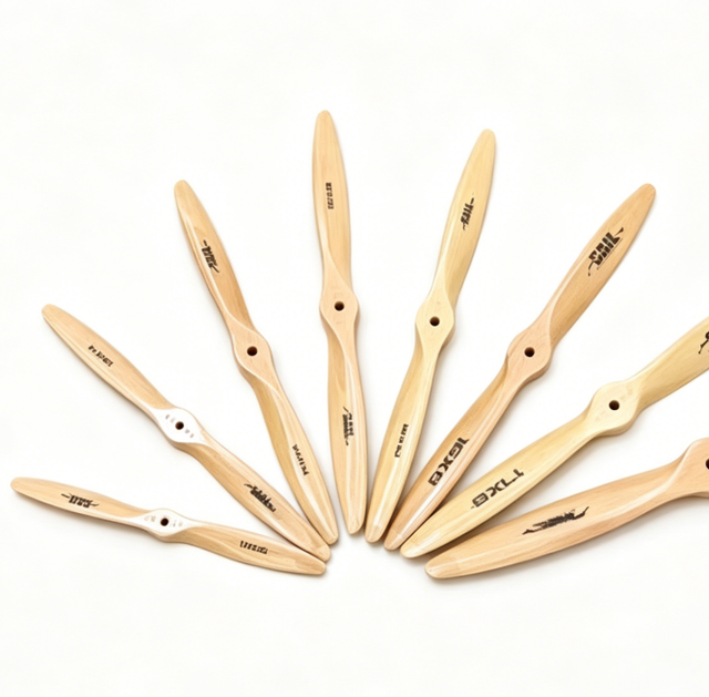 SAIL Beech Wood Propeller Gas Methanol Engine Non-Nylon Wooden for RC Airplane Made in China