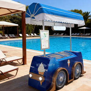 Chariot de vente ambulant pour crème glacée avec congélateur intégré - Product Image 6