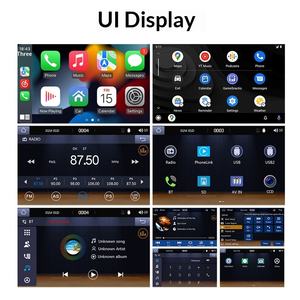 Lecteur MP5 de <span class=keywords><strong>voiture</strong></span> avec écran couleur OLED 7 pouces 2 Din, Carplay/Android Auto sans fil, double lecteur de disque - Product Image 3