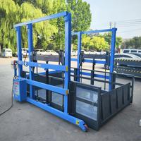 Plateforme de chargement mobile pour entrepôt logistique, déchargement de conteneurs, pont de chargement mobile hydraulique manuel pour véhicules