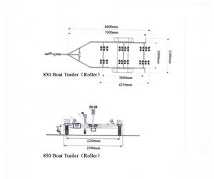 9,1 metri di lunghezza, 2,5 metri di larghezza. Qualità dei Prodotti Esportati dalle Fabbriche Cinesi. Personalizzabile per <span class=keywords><strong>Rimorchi</strong></span> Marini. - Product Image 3