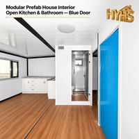 Casa Móvil Prefabricada de Acero de 40 pies x 20 pies, Marca HEYING, Precio Bajo, Diseño Moderno, Garantía de 3 Años, Estructura Transpirable