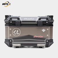 Boîte à bagages arrière compacte en alliage d'aluminium 36L pour moto, grande capacité, approvisionnement en gros directement de l'usine chinoise pour les importateurs mondiaux de motos