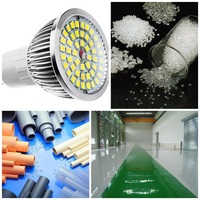 Résine de silicone solide KR-220L pour la construction chauffée à réticulation rapide Utiliser des matériaux inorganiques Liants peintures ignifuges Encres