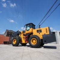 Chargeuse sur pneus B40, prix usine, poids opérationnel de 4 tonnes, chargeuse frontale articulée avec moteur, boîte de vitesses, pompe et haute efficacité
