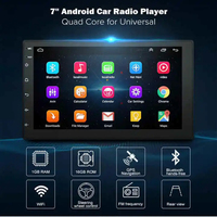 Écran tactile ultra-mince multimédia lecteur DVD de voiture moniteur GPS autoradio universel 7 pouces stéréo Android headunit lecteur dvd de voiture