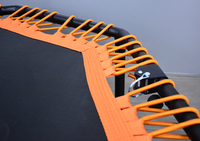 Trampoline pliable octogonal de 48 pouces pour adultes, usage domestique et intérieur, livraison directe d'usine.