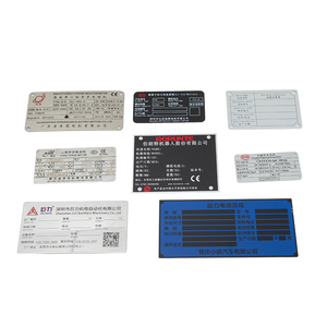 UV nhôm tấm dính được hỗ trợ Kim Loại Logo sticker cho máy móc nông nghiệp thiết bị Anodised tên nơi chữ - Product Image 6