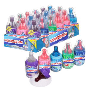 Bonbons durs fruités en vrac pour enfants, jouets bonbons, sucettes biberon Halal, vente chaude - Product Image 1