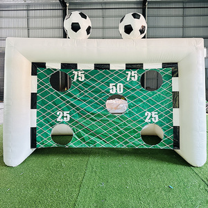 Portería <span class=keywords><strong>de</strong></span> Fútbol Inflable Interactiva, <span class=keywords><strong>Juego</strong></span> Inflable, Desafío Inflable, <span class=keywords><strong>Juego</strong></span> <span class=keywords><strong>de</strong></span> Fútbol <span class=keywords><strong>de</strong></span> Burbujas con Objetivo - Product Image 1