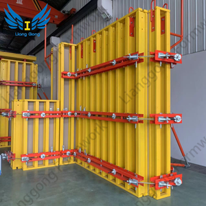 LIANGGONG <span class=keywords><strong>Coffrage</strong></span> de colonne H20 moderne en <span class=keywords><strong>contreplaqué</strong></span> de bouleau courbé jaune, longue durée de vie, pour piscine, réservoir, quai - Product Image 3