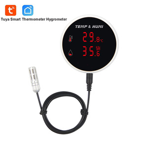 Capteur de température intelligent Tuya Wifi, 3 mètres, télécommande numérique, hygromètre, thermomètre, alarme de <span class=keywords><strong>piscine</strong></span>, surveillance à <span class=keywords><strong>distance</strong></span> - Product Image 1