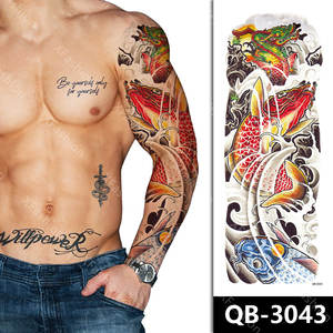 Gros personnalisé pas cher <span class=keywords><strong>prix</strong></span> <span class=keywords><strong>tatouage</strong></span> temporaire <span class=keywords><strong>bras</strong></span> <span class=keywords><strong>complet</strong></span> grand autocollant de <span class=keywords><strong>tatouage</strong></span> de mode pour adulte - Product Image 2