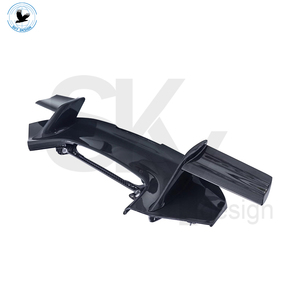 Nuevo Alerón Trasero de Fibra de Carbono Forjado para <span class=keywords><strong>488</strong></span> GTB Spyder con Clips, Diseño Mansori, Reemplazo de Parachoques - Product Image 4