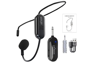 Portatile Mini microfono portatile professionale microfono senza fili auricolare per l'insegnamento guida turistica eseguire - Product Image 2