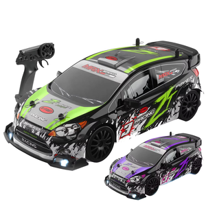 Coche de Carreras a Escala 1:24, Vehículo Deportivo de Carreras con Control Remoto, Baterías Recargables por USB, Coche de Derrape con Control Remoto - Product Image 1