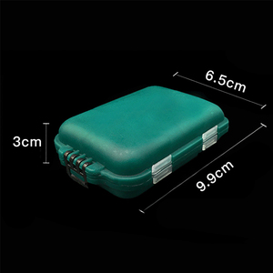 WEIHE-<span class=keywords><strong>caja</strong></span> de <span class=keywords><strong>anzuelos</strong></span> de calamar de plástico, <span class=keywords><strong>caja</strong></span> de almacenamiento de aparejos de pesca, pequeña, 003 - Product Image 6