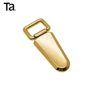 TANAI high quality metal badge clips metal handbag hardware zinc alloy bag decoration accessories for women hag accessories