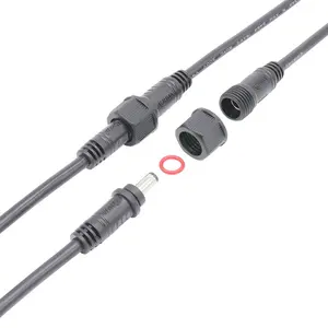 Lityum pil için 2 Pin 5.5mm * 2.1/2.5mm DC güç jak soketi konektörü