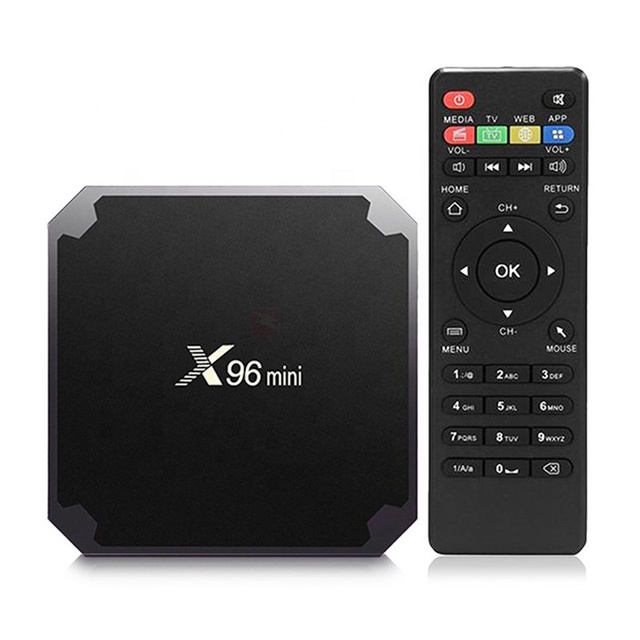 Android TV BOX X96mini Android 9.0 2GB 16GB Amlogic S905W Quad Core 2.4GHz WiFi 1GB 8GB X96 Mini Smart TV Box 2022 Media Player
