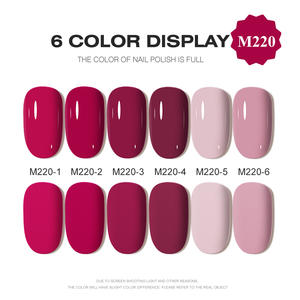 AILANUO Proveedores De Uñas Hema Free 6 Colores Uv Gel Set Esmalte De Uñas Gel Esmalt De Unas En Gel Polish 15ml OEM Logotipo personalizado - Product Image 2