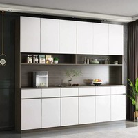 Fournir une conception gratuite armoire de buffet en acier inoxydable 304 Anti-insecte couleurs froides de haute qualité armoire de buffet de buffet de cuisine