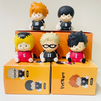 Ensemble de 5 figurines d'anime HQ Shoyo Hinata, Tobio Kageyama, Kei Tsukishima dans une boîte mystère, idéal pour les cadeaux