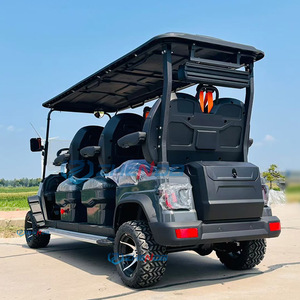 Voiturette de <span class=keywords><strong>golf</strong></span> électrique <span class=keywords><strong>mini</strong></span> 2025, 4 roues, 4 places, utilitaire, pour le tourisme, transport spécial, bonne qualité - Product Image 3