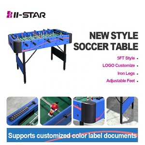 Mesa de Futbolín Plegable de 4 Pies, Mesa de Futbolín de MDF de 0.5 cm (Grosor) con Laminado de PVC, Color Personalizado, Mesa de Futbolín Profesional - Product Image 2
