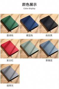 Coffret Cadeau de Luxe Exquis pour Entreprise : Carnet A5 à Feuillets Mobiles Imprimé Sérigraphié, Bloc-Notes Détachable pour Bureau et Travail - Product Image 2