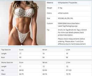 QINSI 2026 Lencería, Nuevas Llegadas, Conjunto de Ropa Interior para Mujer, Conjunto de 2 Piezas de Punto, Conjuntos de Fiesta, Pijamas con Estampado Floral para Mujer - Product Image 6
