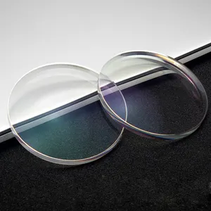 Lente óptica de cristal para gafas, fabricante CR39 1,56 HMC EMI UV