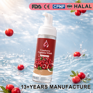 Furuize Mousse Nettoyante à la Canneberge Soin Vaginal <span class=keywords><strong>Savon</strong></span> Liquide <span class=keywords><strong>Hygiène</strong></span> <span class=keywords><strong>Intime</strong></span> Féminine Nettoyant Équilibrant le pH Mousse Lavante Yoni - Product Image 2