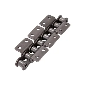 High Safety Level 12A-2-K1 60-2 Industrial Transmission Chain ISO/DIN Conveyor Roller Chain Attachments