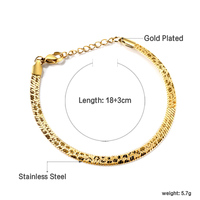 Bracelets en acier inoxydable pour femmes, bijoux fantaisie en forme de papillon avec œil bleu, plaqués or 18 carats sans ternissement, vente en gros Ason