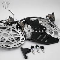 Support de frein avant et arrière KYZ en aluminium CNC haute performance pour Surron Ultra Bee Light Bee Talaria MX4 XXX Moto tout-terrain électrique 2026